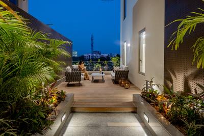 Balcony Image of 10000 Sq.ft 4 BHK Apartment / Flat for sale in Armaan The Waterfall, Ambli Ahmedabad for Rs. 124400000
