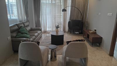 Living Room Image of 2000 Sq.ft 3 BHK Apartment / Flat for rent in Richmond Town Bengaluru for Rs. 160000