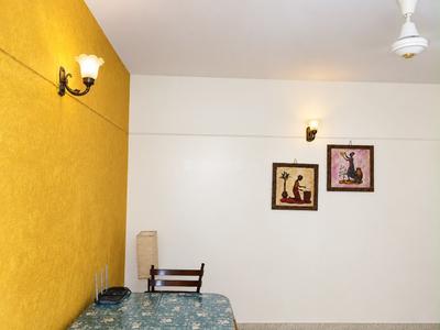 Hall Image of 1100 Sq.ft 1 BHK Apartment / Flat for rent in Murugeshpalya Bengaluru for Rs. 35000