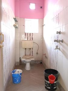 Common Bathroom Image of 1100 Sq.ft 3 BHK Apartment / Flat for sale in Behala Kolkata for Rs. 4200000