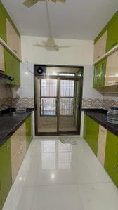 Kitchen Image of 850 Sq.ft 2 BHK Apartment / Flat for rent in Shilgaon Thane for Rs. 22500