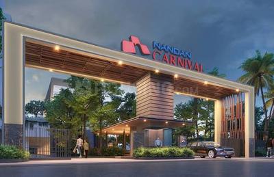 Image of 1061 Sq.ft 2 BHK Apartment / Flat for rent in Nandan Carnival, Adgaon, Nashik for Rs. 12000