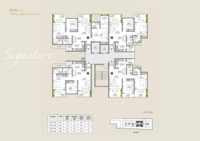 Image of 1347 Sq.ft 3 BHK Apartment / Flat for sale in Sai Signature, Mamurdi, Pune for Rs. 7600000