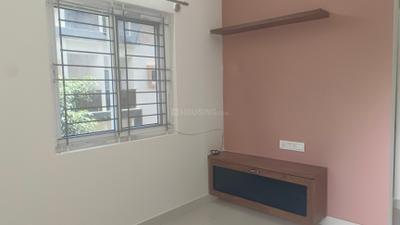 Living Room Image of 650 Sq.ft 1 BHK Builder Floor for rent in Thanisandra Bengaluru for Rs. 18000