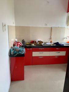 Kitchen Image of 1300 Sq.ft 3 BHK Apartment / Flat for rent in Thane West Thane for Rs. 42000