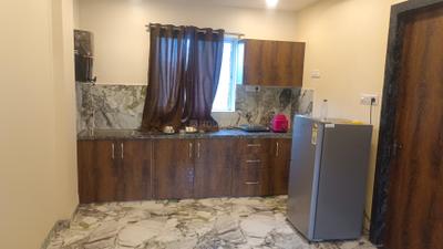 Kitchen Image of 1700 Sq.ft 2 BHK Apartment / Flat for rent in Mahalakshmi Nagar Indore for Rs. 23000