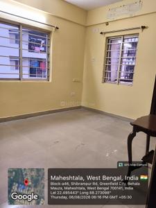 Bedroom Image of 1330 Sq.ft 3 BHK Apartment / Flat for rent in Srijan Green Field City Classic Premium, Maheshtala Kolkata for Rs. 20000