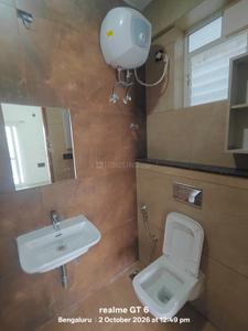 Bathroom Image of 1495 Sq.ft 3 BHK Apartment / Flat for rent in Sampigehalli Bengaluru for Rs. 30000