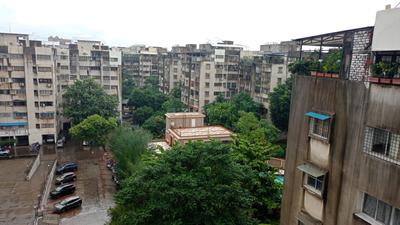 Balcony Image of 1500 Sq.ft 2 BHK Apartment / Flat for rent in Ramesh Hermes Heritage Phase 2, Yerawada Pune for Rs. 65000