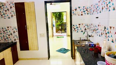 Kitchen Image of 1150 Sq.ft 2 BHK Villa for rent in Memnagar Ahmedabad for Rs. 45000