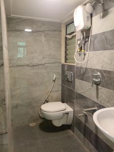 Common Bathroom Image of 690 Sq.ft 1 BHK Apartment / Flat for sale in Umiya Oasis, Mira Road East Mira Bhayandar for Rs. 6800000