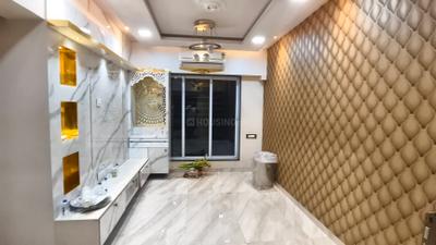 Living Room Image of 550 Sq.ft 1 BHK Apartment / Flat for rent in Bindra One, Andheri East Mumbai for Rs. 55000