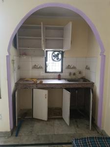 Kitchen Image of 500 Sq.ft 1 BHK Builder Floor for sale in Hari Nagar Ashram New Delhi for Rs. 3500000