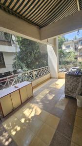 Balcony Image of 1500 Sq.ft 3 BHK Apartment / Flat for rent in Kothrud Pune for Rs. 48000