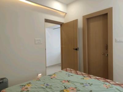 Bedroom Image of 450 Sq.ft 1 RK Apartment / Flat for rent in Kondapur Hyderabad for Rs. 20000