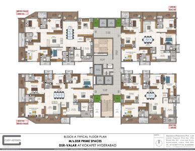 Image of 3242 Sq.ft 4 BHK Apartment / Flat for sale in Kokapet, Hyderabad for Rs. 34041000