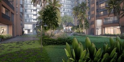 Image of 1000 Sq.ft 3 BHK Apartment / Flat for sale in Sharnam Aayan, Adalaj, Gandhinagar for Rs. 8500000