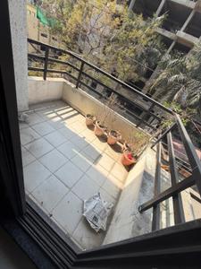 Balcony Image of 1450 Sq.ft 3 BHK Apartment / Flat for rent in Jay Harmony Homes, Borgaon Nagpur for Rs. 23000