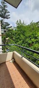 Balcony Image of 750 Sq.ft 1 BHK Apartment / Flat for rent in HSR Layout Bengaluru for Rs. 25000