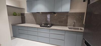 Kitchen Image of 1845 Sq.ft 3 BHK Apartment / Flat for sale in Avaska Meraki 86, Raysan Gandhinagar for Rs. 8300000