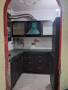Kitchen Image of 950 Sq.ft 3 BHK Apartment / Flat for rent in Govindpuram Ghaziabad for Rs. 12000