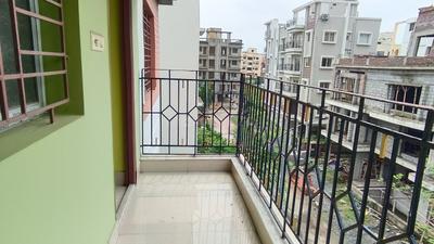 Balcony Image of 1650 Sq.ft 3 BHK Apartment / Flat for sale in New Town Kolkata for Rs. 9800000