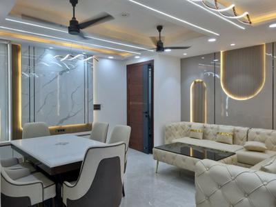 Living Room Image of 1000 Sq.ft 3 BHK Apartment / Flat for sale in Dwarka Mor New Delhi for Rs. 9000000