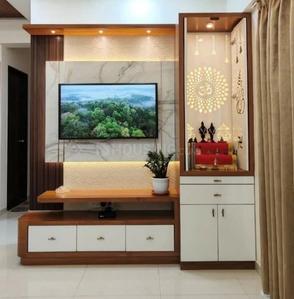 Hall Image of 1658 Sq.ft 3 BHK Apartment / Flat for rent in Vasundhara Palm Island, Morabadi Ranchi for Rs. 28000