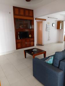 Living Room Image of 940 Sq.ft 2 BHK Apartment / Flat for rent in Shriram White House Apartment, RT Nagar Bengaluru for Rs. 42000
