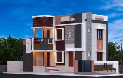 Building Image of 1500 Sq.ft 4 BHK Villa for sale in Kinathukadavu Coimbatore for Rs. 5535000