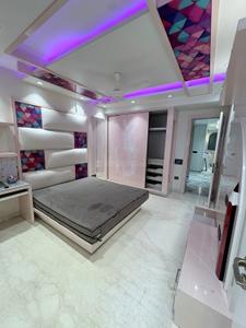 Bedroom Image of 2800 Sq.ft 4 BHK Builder Floor for rent in Gagan Vihar New Delhi for Rs. 100000