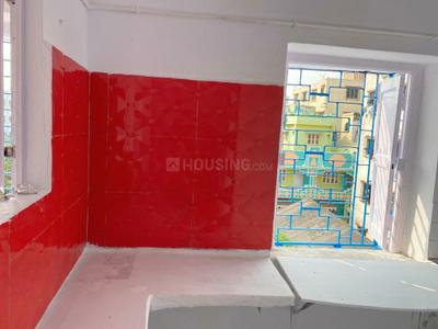 Kitchen Image of 800 Sq.ft 1 BHK Builder Floor for rent in Beliaghata Kolkata for Rs. 11000