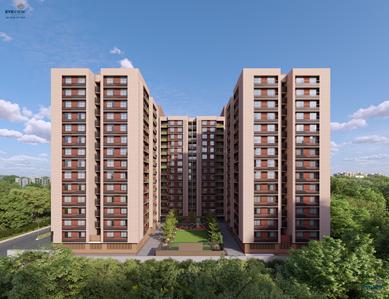 Image of 2200 Sq.ft 3 BHK Apartment / Flat for sale in Ratnabhumi Turquoise Glamouere, Godhavi, Ahmedabad for Rs. 11400000