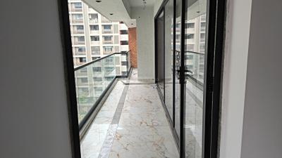 Balcony Image of 2655 Sq.ft 3 BHK Apartment / Flat for rent in The Gate, Raysan Gandhinagar for Rs. 40000