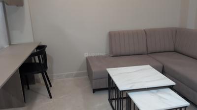 Living Room Image of 700 Sq.ft 1 BHK Apartment / Flat for rent in Sunrise Realtors Sunrise Floors 3, Sector 46 Gurgaon for Rs. 35000