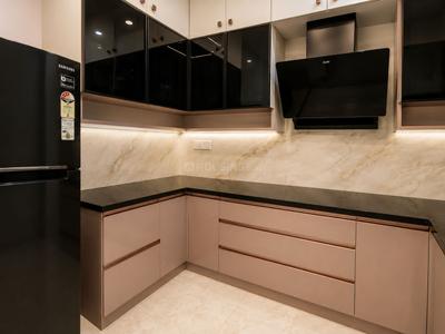 Kitchen Image of 1949 Sq.ft 3 BHK Apartment / Flat for rent in Auro Kohinoor, Kothaguda Hyderabad for Rs. 92000