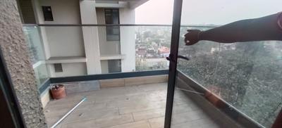 Balcony Image of 867 Sq.ft 2 BHK Apartment / Flat for rent in Merlin The One, Sarada Pally Kolkata for Rs. 46000