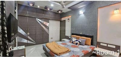 Bedroom Image of 1400 Sq.ft 3 BHK Apartment / Flat for sale in Deep Indraprasth 5, Prahlad Nagar Ahmedabad for Rs. 21000000