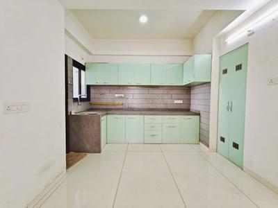 Kitchen Image of 1600 Sq.ft 3 BHK Apartment / Flat for rent in Gurukul Ahmedabad for Rs. 45000