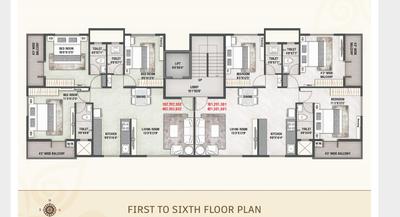 Image of 1500 Sq.ft 3 BHK Apartment / Flat for sale in Tapowan, Nashik for Rs. 7300000