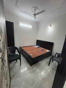 Bedroom Image of 1200 Sq.ft 2 BHK Builder Floor for rent in Malviya Nagar New Delhi for Rs. 52000