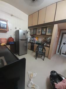 Kitchen Image of 500 Sq.ft 1 BHK Builder Floor for rent in Ghatlodiya Ahmedabad for Rs. 18000