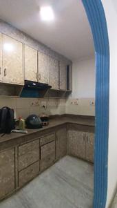 Kitchen Image of 810 Sq.ft 2 BHK Builder Floor for rent in Dashrath Puri New Delhi for Rs. 17000