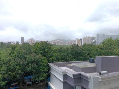 Living Room Image of 520 Sq.ft 2 BHK Apartment / Flat for rent in Sheth Zuri, Thane West Thane for Rs. 53000