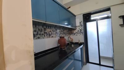 Kitchen Image of 580 Sq.ft 1 BHK Apartment / Flat for rent in Raunak City Sector IV D4, Kalyan West Kalyan for Rs. 15500