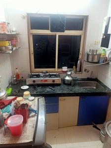 Kitchen Image of 550 Sq.ft 1 BHK Apartment / Flat for sale in Nalasopara West Nala Sopara for Rs. 2600000