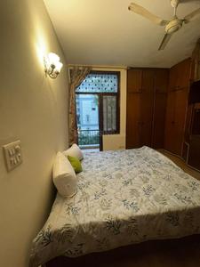 Bedroom Image of 1400 Sq.ft 2 BHK Independent House for rent in Hauz Khas New Delhi for Rs. 90000
