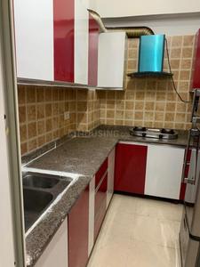 Kitchen Image of 983 Sq.ft 2 BHK Apartment / Flat for rent in Amrapali Eden Park, Sector 50 Noida for Rs. 41000
