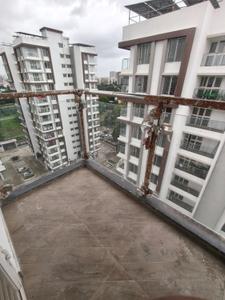 Balcony Image of 1000 Sq.ft 3 BHK Apartment / Flat for rent in Akurdi Pune for Rs. 31500