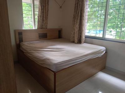 Bedroom Image of 1100 Sq.ft 2.5 BHK Apartment / Flat for rent in RK Lunkad Akshay Tower, Wakad Pune for Rs. 38000